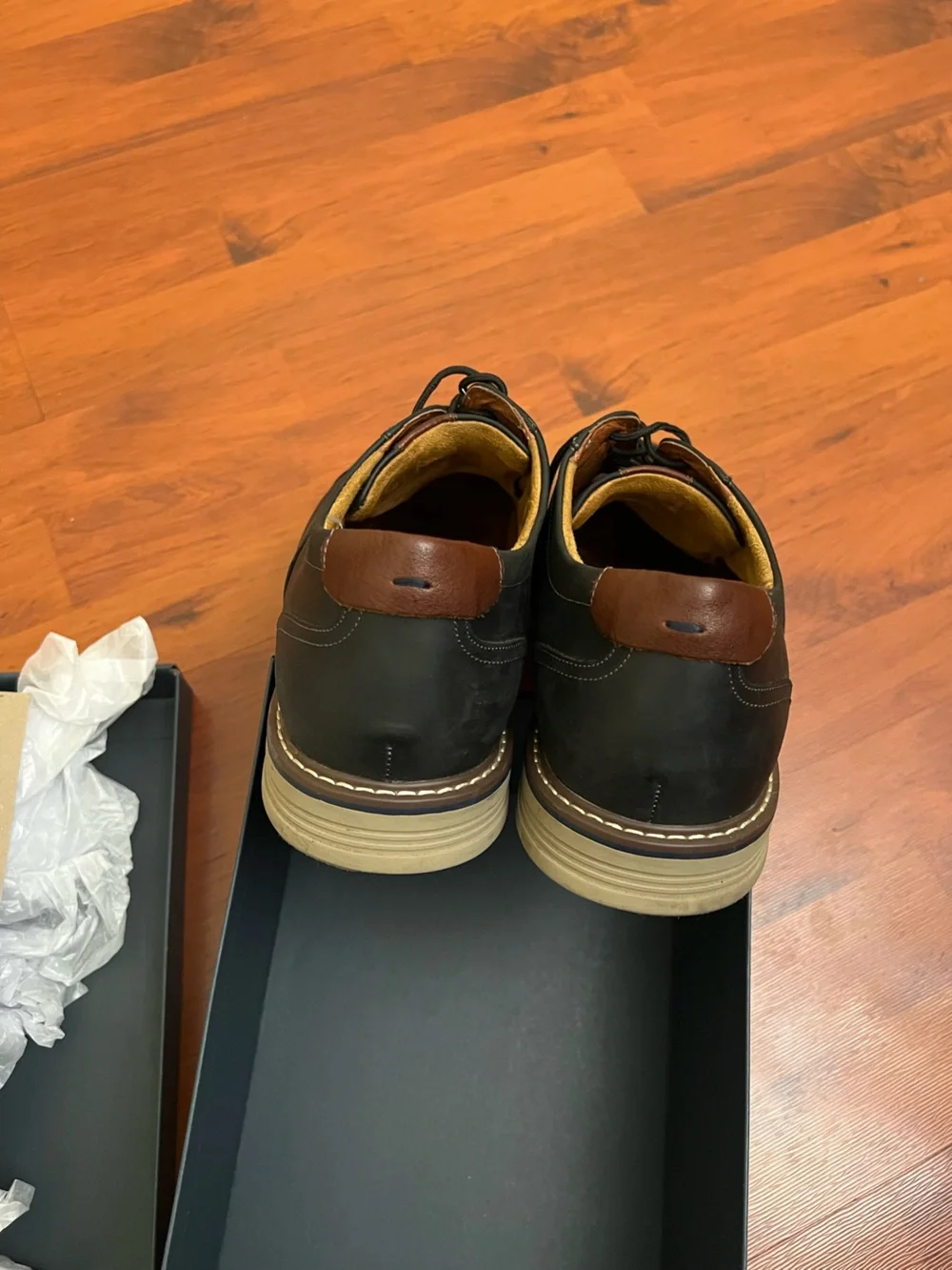 Florsheim Wide Width Norwalk Black Oxfords